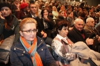 Среди зрителей сотрудник РЦНК Ю. Семенченко (слева)