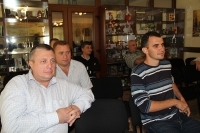 На встрече присутствовали известные молдавские журналисты и политологи 