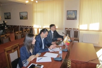 Участники видео-конференции с молдавской стороны