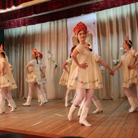 Русский танец в молдавском лицее