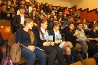 Приднестровские старшеклассники на презентации российских вузов