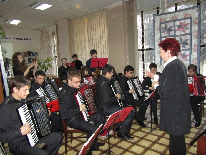 Выступление  "Accordion-Brio" было вознаграждено бурными аплодисментами 