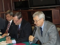 Слева направо: Валерий Кузьмин, Валентин Рыбицкий, Вячеслав Пугачев 