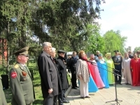 Митинг, посвященный 66-й годовщине Победы