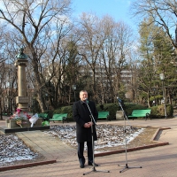 В. Рыбицкий благодарен тем, кто хранит пушкинское наследие в Молдавии