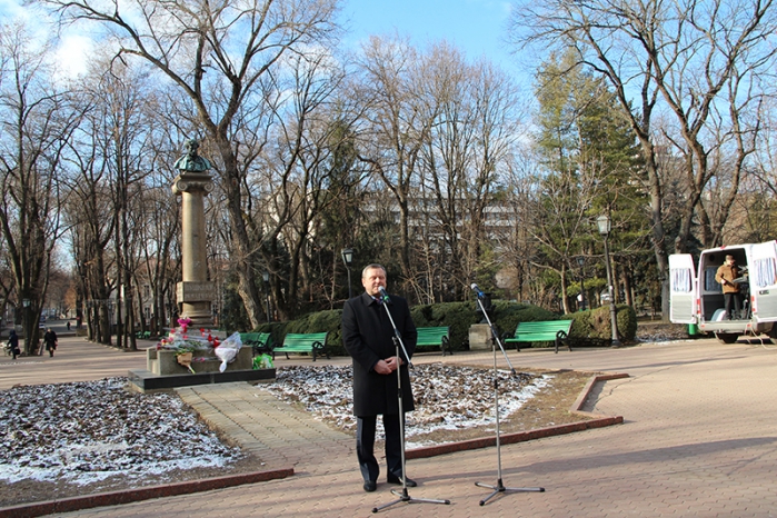 В. Рыбицкий благодарен тем, кто хранит пушкинское наследие в Молдавии