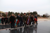 Торжественная процессия на мемориале «Вечность»