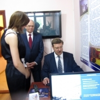 На презентации виртуального Русского музея