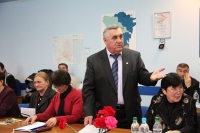 Председатель Русско-славянской общины В. Михайлов