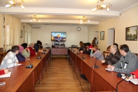 Участники видеоконференции в Кишиневе